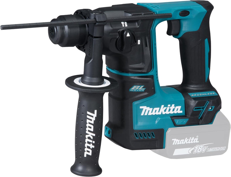 Makita DHR171RAX3 Akku-Bohrhammer für SDS-PLUS 18V / 2,0 Ah, 2 Akkus + Ladegerät + Zubehör im Transp