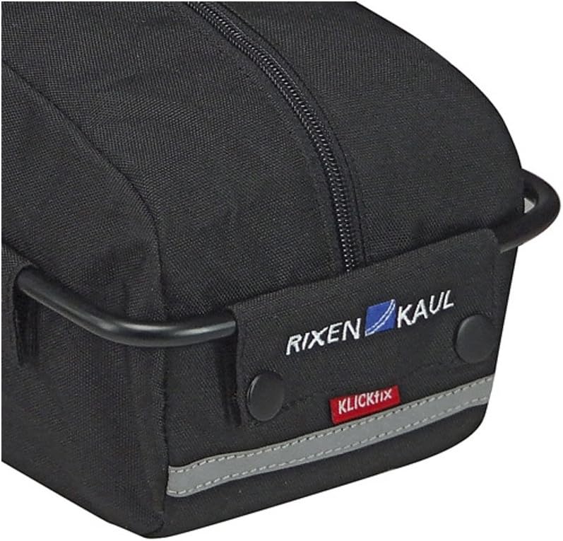 KLICKfix Fahrradtasche, schwarz, M Contour Satteltasche, Contour Satteltasche