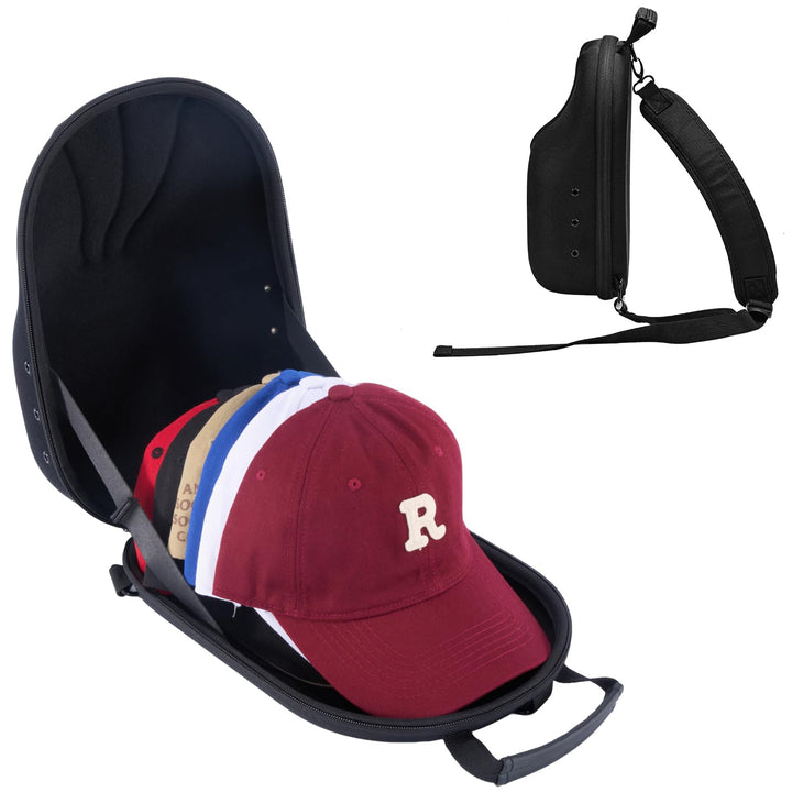 ProCase Baseball Cap Case, Hut Reise Organizer Hat Carrier Aufbewahrungstasche für 4-5 Caps, Huthalt