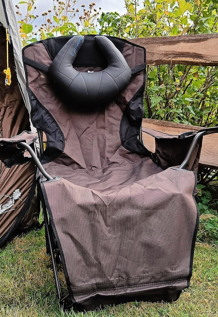 Faltbarer Camping Stuhl/Relax Liegesessel Bonnie Q” (Mauve), Mauve