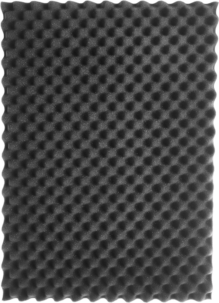 SCHAUMEX ® Noppenschaumstoff, Akustik Schaumstoff, Akustikschaumstoff, Dämmung für 0,7 Quadratmeter