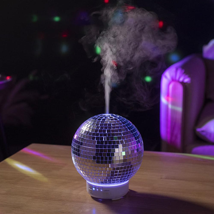 Diffusor Mit Diskokugel Rotierender Spiegel Diffusor Für Ätherische Öle Flüsterleiser Aromatherapie
