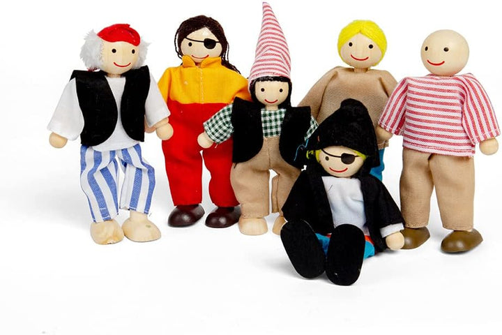 Bigjigs Toys Heritage-Spielset Piraten-Set