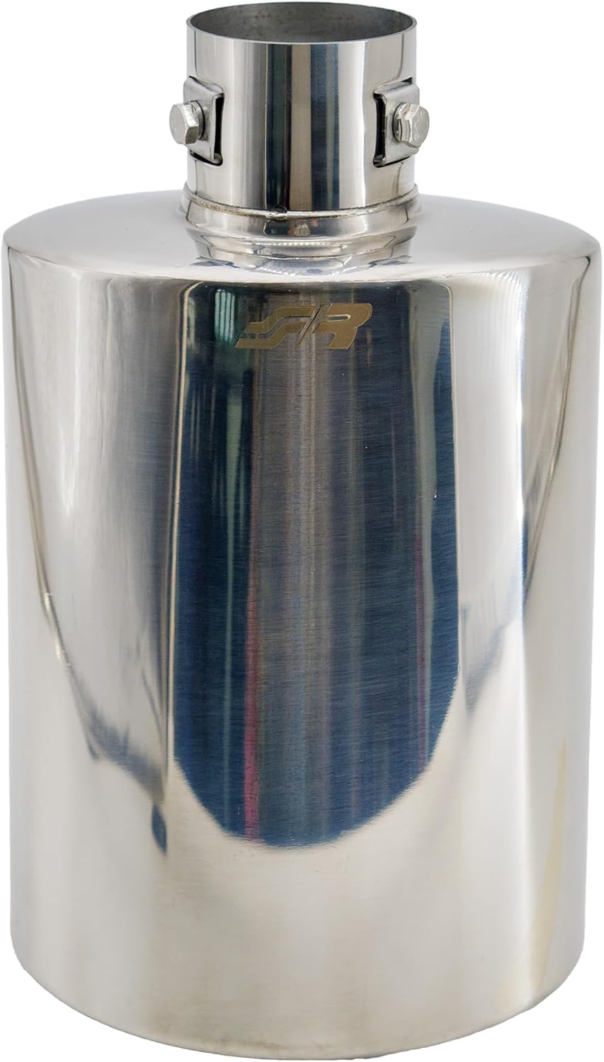 Simoni Racing TRX/33 Exhaust Tip Oval, Inox