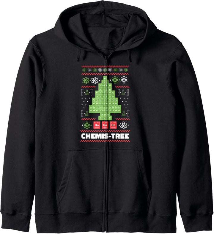 CHEMIS-TREE! Oh Chemistry Periodensystem Weihnachten Meme Kapuzenjacke