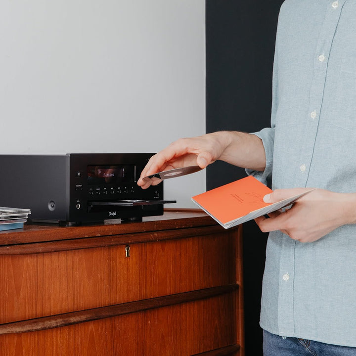 Teufel KOMBO 43 CD-Receiver - Kompakter HiFi-Stereo-Receiver, 2 x 25 Watt, Bluetooth mit aptX®, UKW