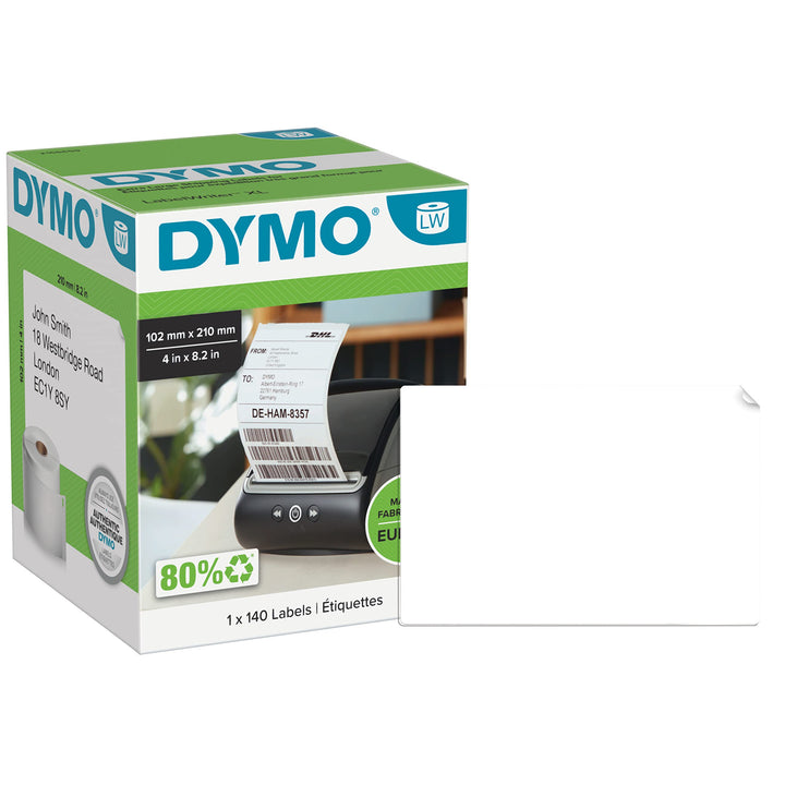 DYMO Original LabelWriter DHL Versandetiketten für LabelWriter 5XL/4XL-Etikettendrucker | 102 mm x 2