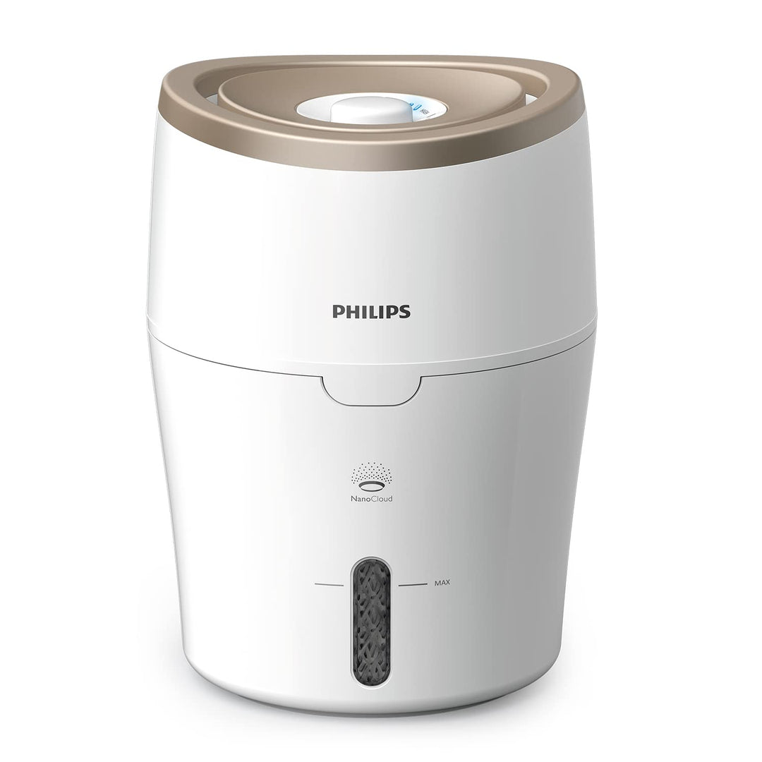 Philips Series 2000 Luftbefeuchter – für Räume bis 38 m², NanoCloud-Technologie, 2 Geschwindigkeitss