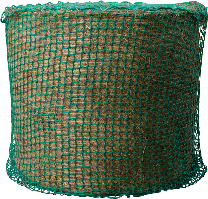 Kerbl Heunetz für Rundballen (Maschenweite 4,5 x 4,5 cm, ø 150 cm/Höhe 150 cm, Farbe grün, engmaschi