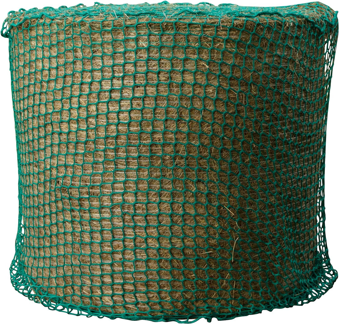 Kerbl Heunetz für Rundballen (Maschenweite 4,5 x 4,5 cm, ø 180 cm / Höhe 180 cm, Farbe grün, engmasc
