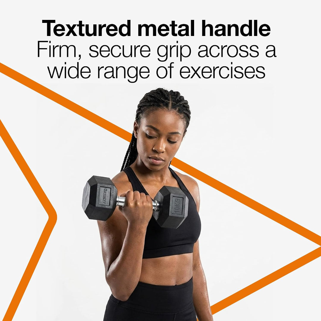 Athlyt - Hex Dumbbell 22.5 Kilogramm, 22.5 Kilogramm