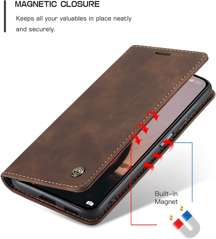 Handyhülle für Xiaomi Mi 11 Lite 4G / 5G / 5G NE Hülle, Premium Klapphülle Leder Schutzhülle Klappba
