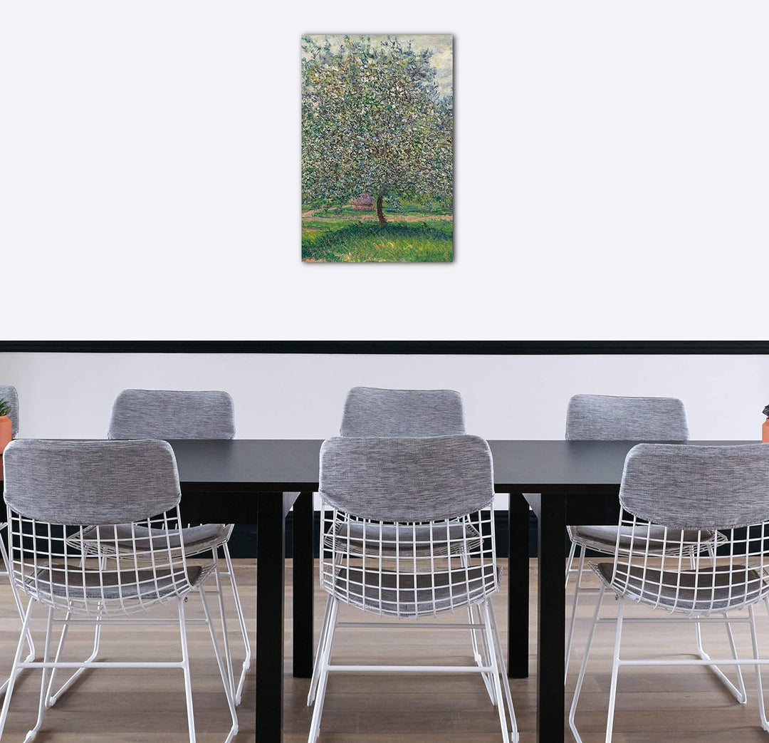 Printed Paintings Leinwand (60x80cm): Claude Monet - Apfelbaum 60x80 cm, 60x80 cm