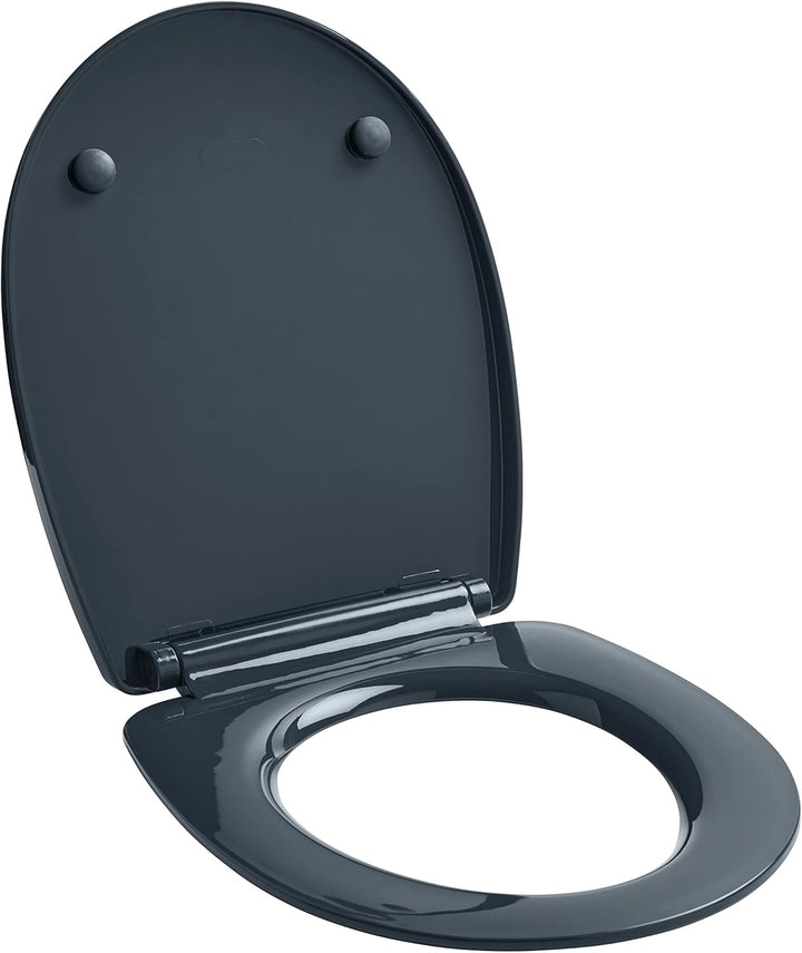 Wirquin 20724245 WC-Sitz Marbella, anthrazitgrau