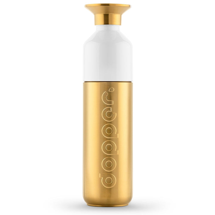Dopper Steel Trinkflasche 350ml, 490ml, 800ml, 1.1L - Edelstahl Flasche - BPA freie Wasserflasche, 1