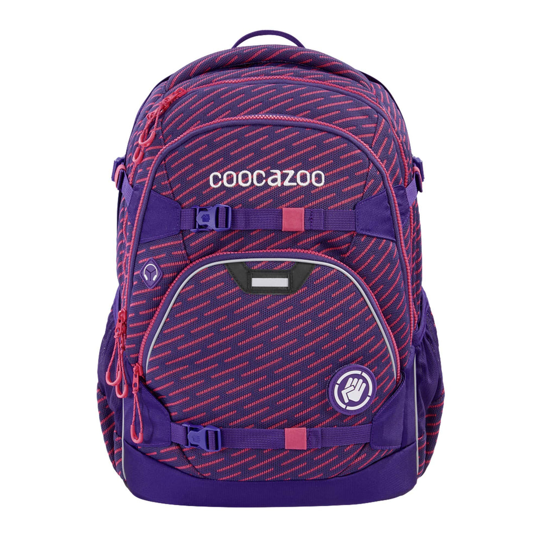 coocazoo Schulrucksack ScaleRale OceanEmotion, ergonomischer Tornister, höhenverstellbar mit Brustgu