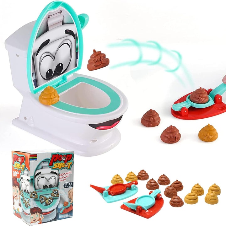 POPOYU Kacka Alarm Spiel,Pups Spielzeug,Klospiel Kinder,Toilet Game,Toilettenspielzeug für Kinder Si