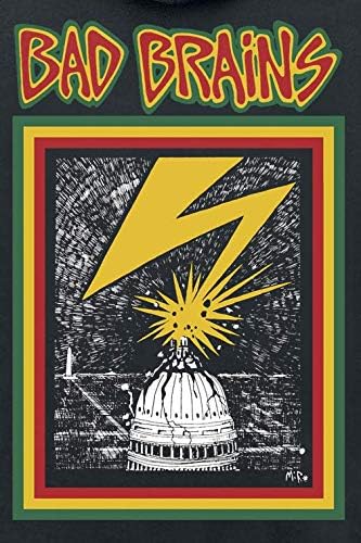 Bad Brains Männer Kapuzenpullover schwarz L 80% Baumwolle, 20% Polyester Band-Merch, Bands