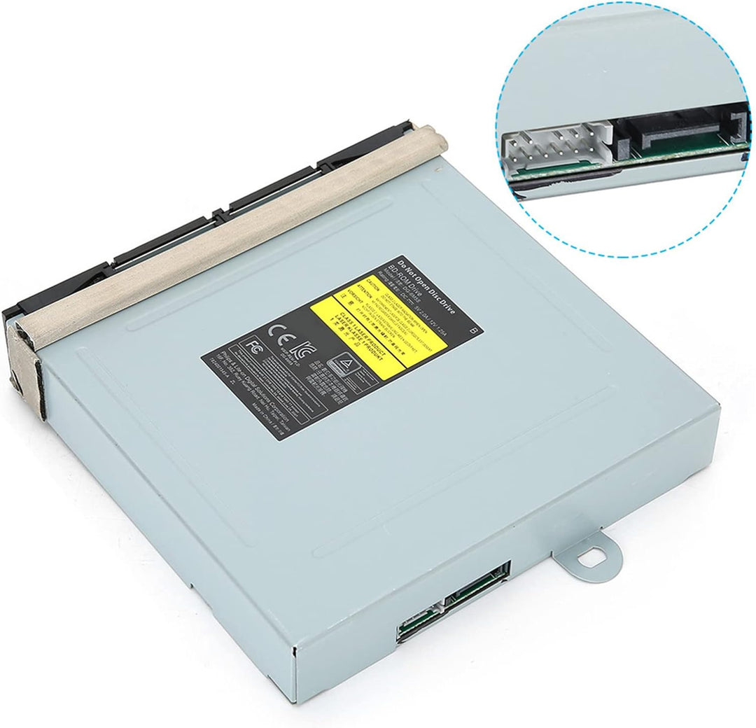 PUSOKEI DG-6M5S-01B Blu Ray CD DVD Treiber Ersatz für Xbox One S Konsole, Ersatz DVD Laufwerk mit Sc
