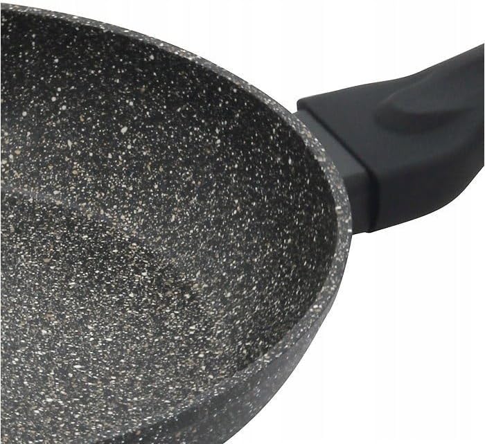 Klausberg Pfannenset mit Granit Beschichtung Pfanne Induktion Marmo Gold KB-7290