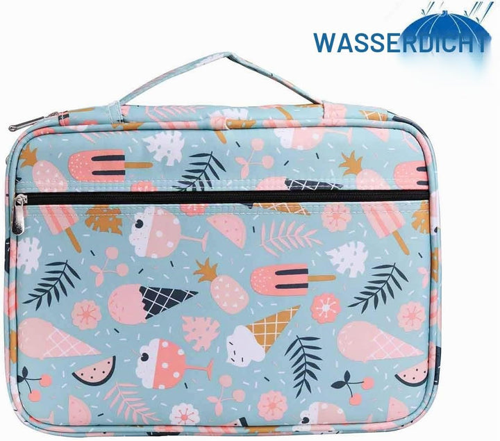 JAKAGO Grosse Federmäppchen XXL mit 220 Schlitze Stifte Aufbewahrung, Wasserdichtes Stiftetasche für
