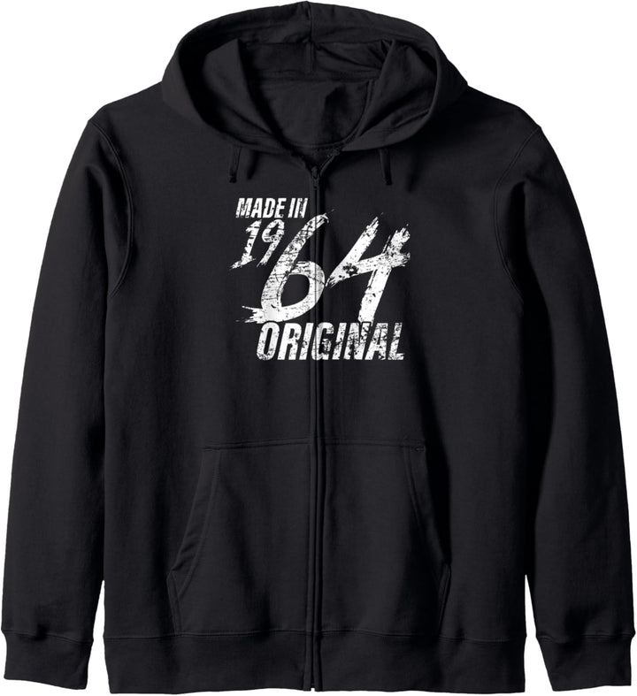 Made In 1964 Geburtsjahr 1964 Geburtstag Damen Herren Kapuzenjacke