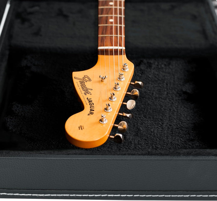 GATOR Etuis GW-JAG Gitarrenkoffer für Jazzmaster-, Jagmaster- und Jaguar-Gitarren Schwarz Typ Fender