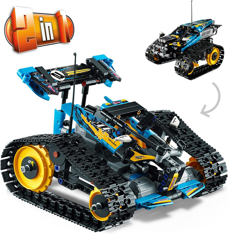 LEGO 42095 Technic Ferngesteuerter Stunt-Racer, ferngesteuertes Auto, Modellauto, RC Rennauto, tolle