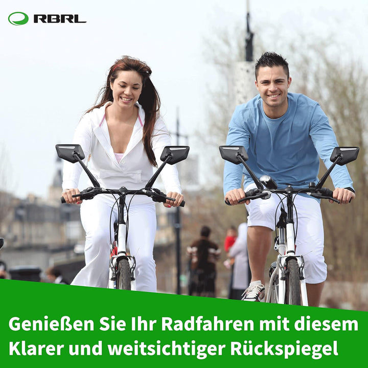 Fahrradspiegel, X-verbreitern Spiegeloberfläche, längerer Spiegelarm, HD Blast-beständiger Rückspieg