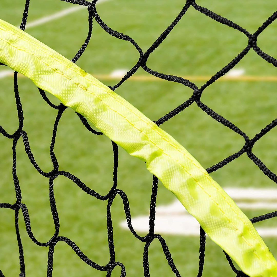 FORZA American Football Training Quarterback Netz - 2,4m x 2,4m tragbares QB Solo Trainer Fussball m