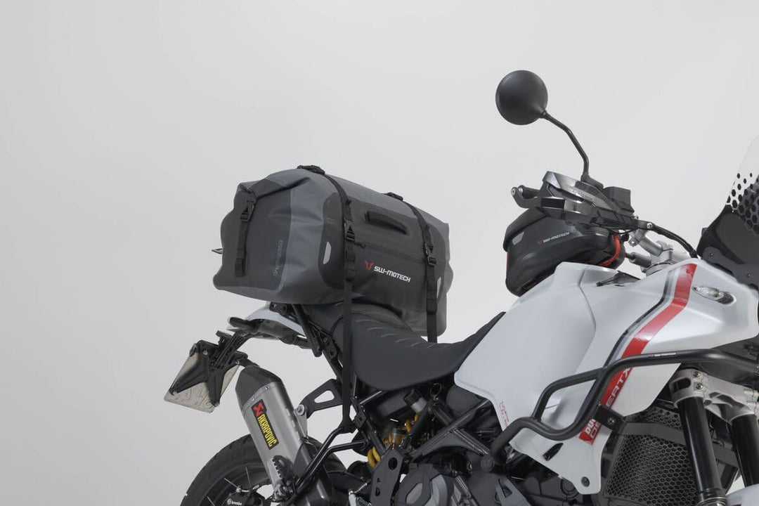 SW-Motech Drybag 350 Motorrad Hecktasche grau Motorradgepack Gepäcktasche 35 l. Grau/Schwarz, 35 l.