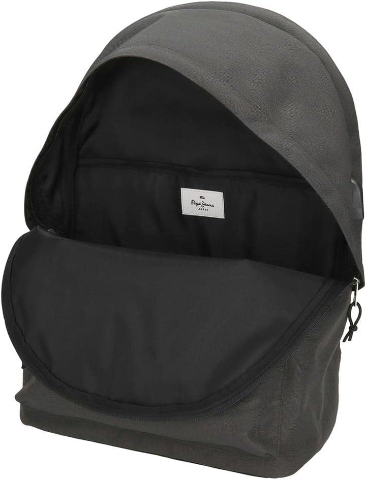 Pepe Jeans Jungen Aris Gepäck- Messenger Bag (1er Pack) Einheitsgrösse Anthrazit, Einheitsgr&#xF6;&#