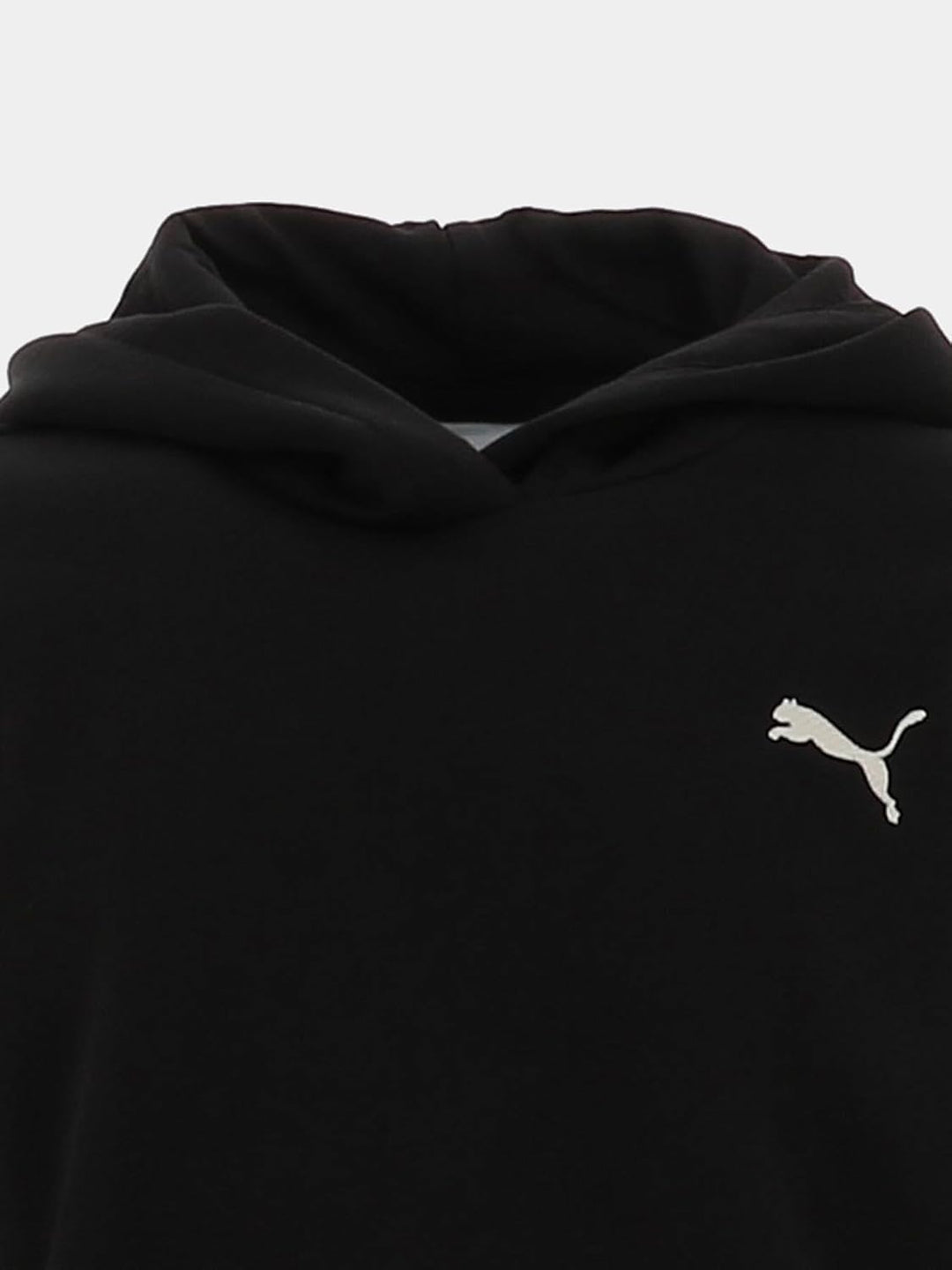 PUMA Mädchen ESS Tape Relaxed Hoodie FL G Sweatshirt (1er Pack) 152 Puma Schwarz, 152 Puma Schwarz
