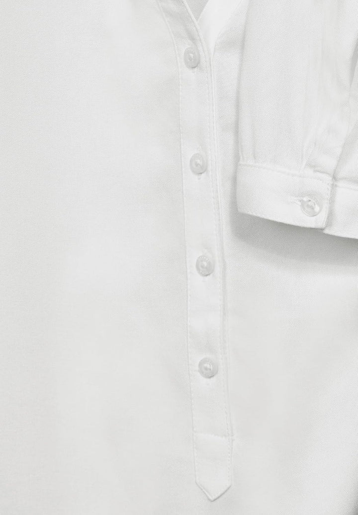 Street One Damen Style Bamika Bluse 36 Off White, 36 Off White
