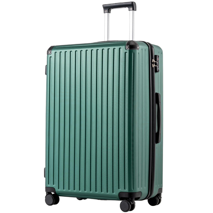 COOLIFE Koffer Trolley-Koffer Hartschalen-Koffer Rollkoffer Reisekoffervon ABS-Material mit TSA-Schl