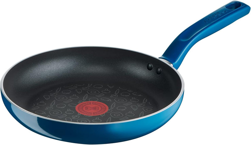 Tefal G80504 Chefclub Bratpfanne 24 cm | Titanium Antihaftversiegelung | Thermo-Signal Temperaturanz