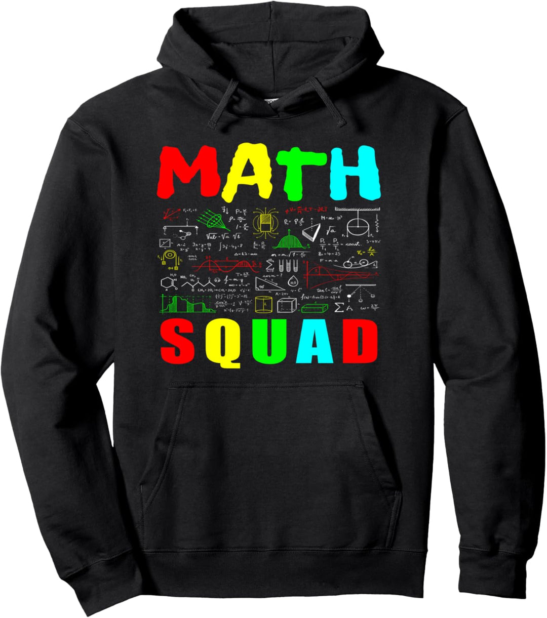 Math Squad Lustige Sprüche Mathe Pullover Hoodie
