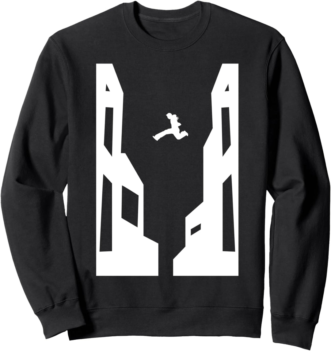 Geschicklichkeitssprung Freerunning Parkour Sweatshirt