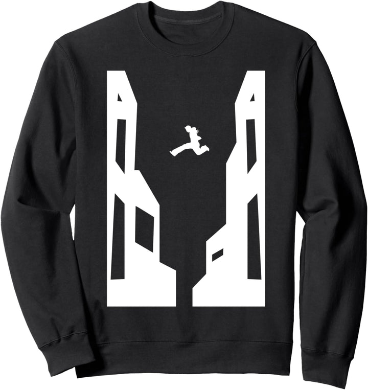 Geschicklichkeitssprung Freerunning Parkour Sweatshirt