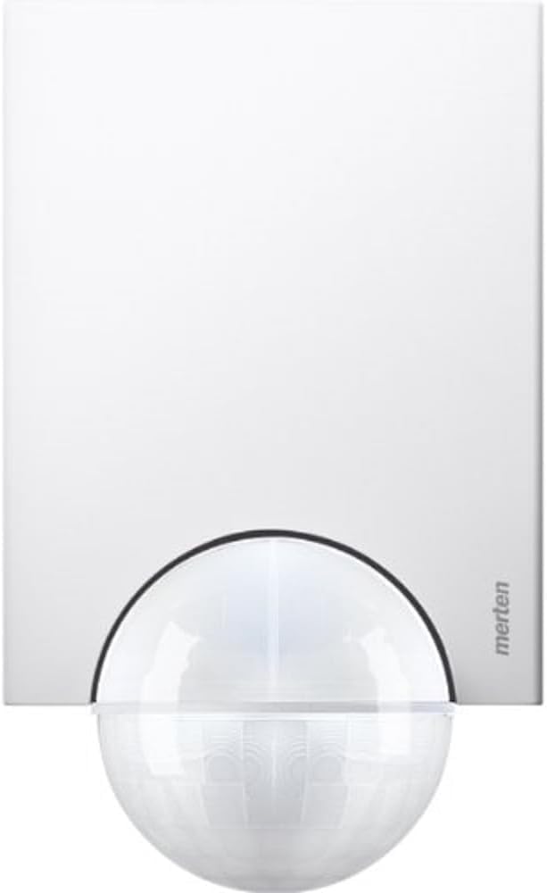 Schneider Electric Merten 565219 ARGUS Bewegungsmelder Innen und Aussenbereich 220 Basic, IP55, 360°