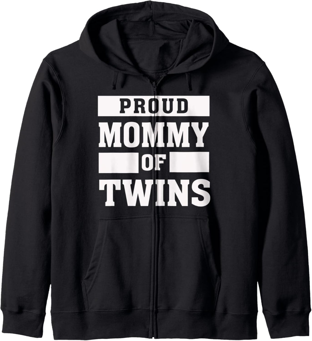 Proud Mommy of Twins - Proud Twin Mother Mom Parent Kapuzenjacke