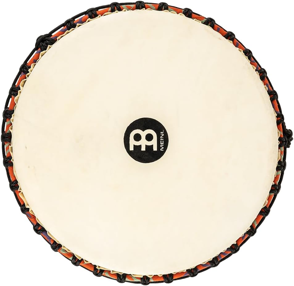 Meinl Percussion 35cm Rope Tuned Travel Series Djembe Trommel - Musikinstrument für Kinder und Erwac