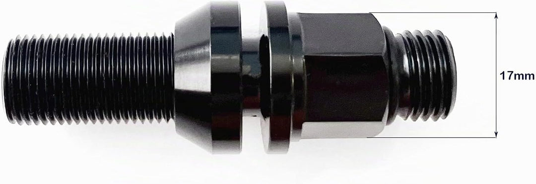 Omp Speed Schraubenset Performance mit Aluminiumschutz M12X1.5 Hex 17-19, L 28 mm, Lila Aluminium 70