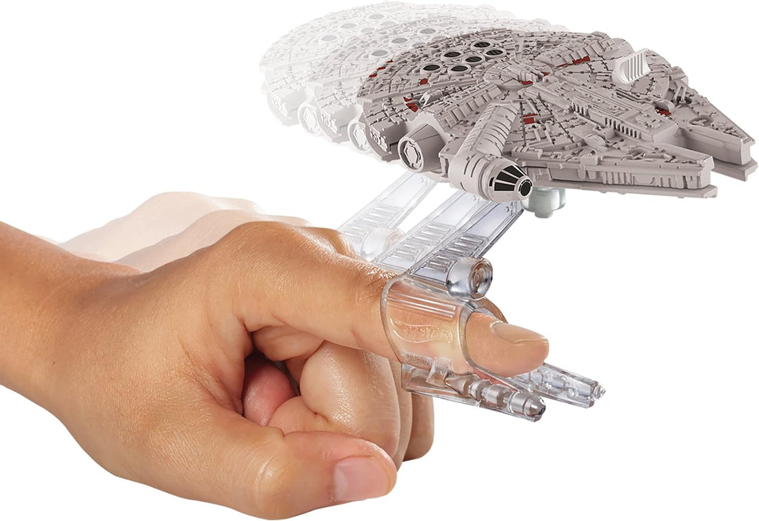 Hot Wheels Gwiezdne Wojny Millenium Falcon i Tie-Fighter