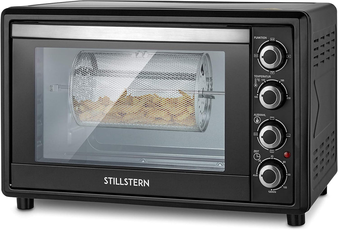 Stillstern Edelstahl Grillkorb für Minibackofen Bratenkorb - 14cm Ø
