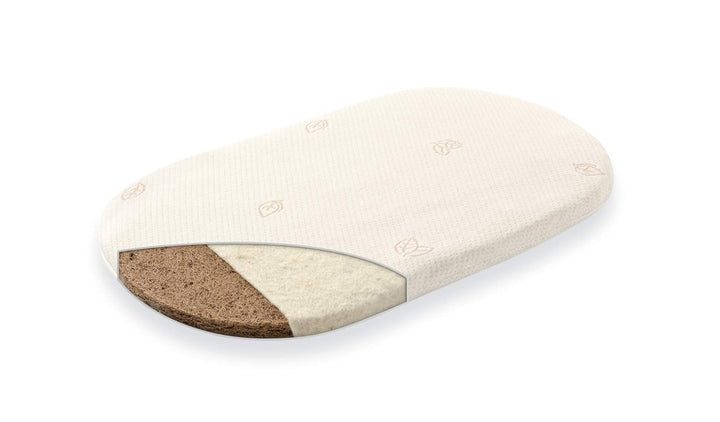 Träumeland Bollerwagenmatratze Naturwölkchen mit Bezug aus Bio-Baumwolle (kbA), Grösse 82 x 46 cm, 8