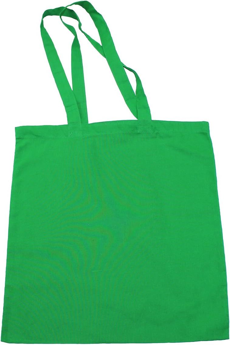 Cottonbagjoe Baumwolltaschen | 38x42 cm | unbedruckt | mit zwei langen Henkeln | bemalbar | Öktex 10