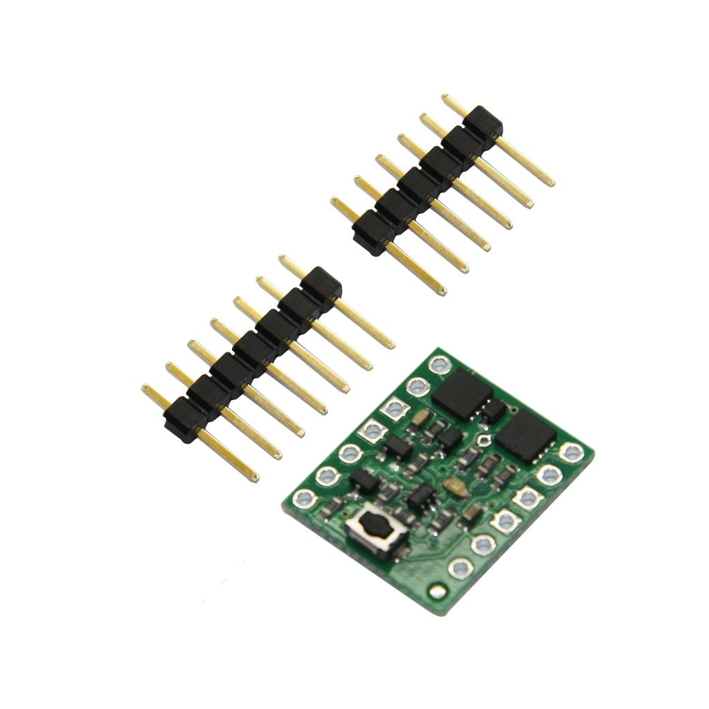 POLOLU-2809 Robot.Zub: elektronischer Versorgungsschalter Farbe: grün 4A POLOLU