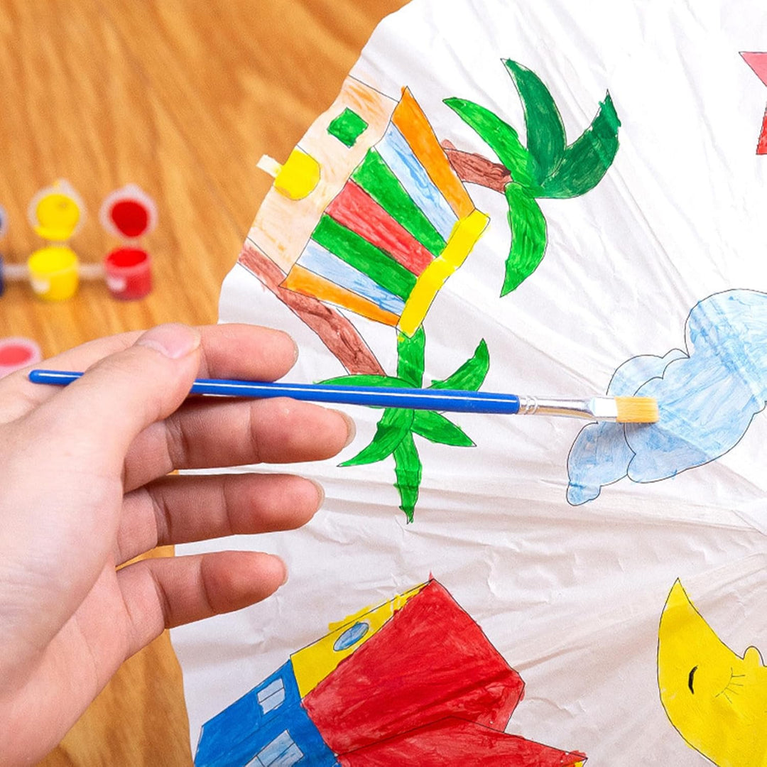 8 Stück Papierschirme für Hochzeiten, klassischer chinesischer Stil, 40, 6 cm, weisser Papierschirm,