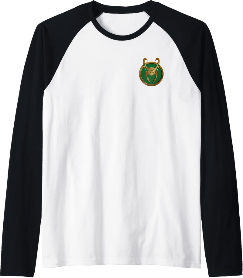 Marvel Loki Icon Small Print Raglan